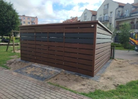 Šiukšlių konteinerių stoginės 515