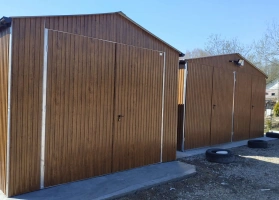 Akrilinės skardos garažų galerija 73