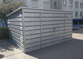 Šiukšlių konteinerių stoginės 167