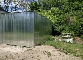 Cinkuotos skardos garažų galerija 58