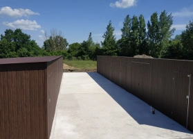 Akrilinės skardos garažų galerija 267