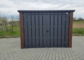 Šiukšlių konteinerių stoginės 459