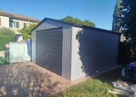 Akrilinės skardos garažų galerija 289
