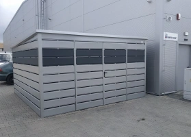 Šiukšlių konteinerių stoginės 139