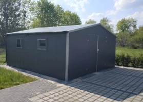 Akrilinės skardos garažų galerija 77