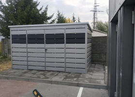 Šiukšlių konteinerių stoginės 351