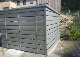 Šiukšlių konteinerių stoginės 37