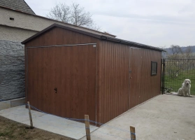 Akrilinės skardos garažų galerija 76