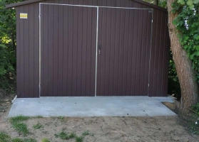 Akrilinės skardos garažų galerija 42