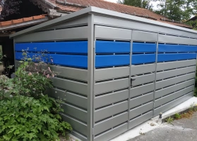 Šiukšlių konteinerių stoginės 320