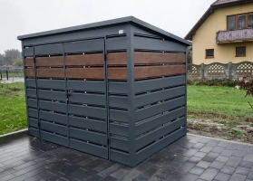 Šiukšlių konteinerių stoginės 223