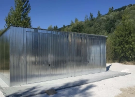 Cinkuotos skardos garažų galerija 22