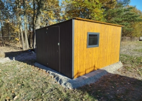 Akrilinės skardos garažų galerija 230