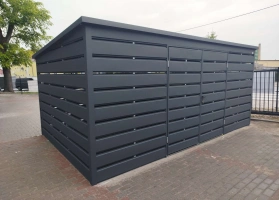 Šiukšlių konteinerių stoginės 404