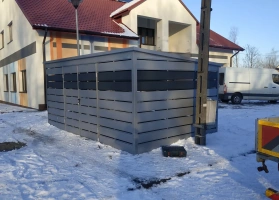 Šiukšlių konteinerių stoginės 237