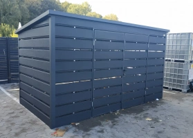 Šiukšlių konteinerių stoginės 171