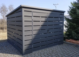 Šiukšlių konteinerių stoginės 273