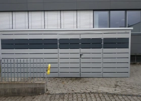 Šiukšlių konteinerių stoginės 101