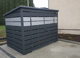 Šiukšlių konteinerių stoginės 269