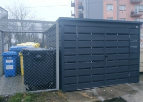 Šiukšlių konteinerių stoginės 365