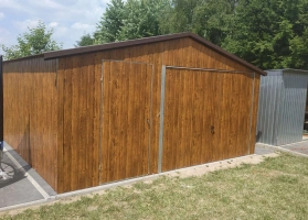 Akrilinės skardos garažų galerija 44