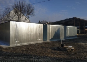 Cinkuotos skardos garažų galerija 54