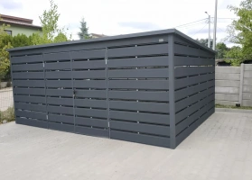 Šiukšlių konteinerių stoginės 152