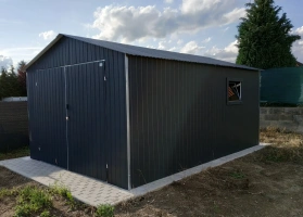 Akrilinės skardos garažų galerija 214