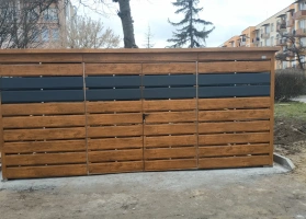 Šiukšlių konteinerių stoginės 94