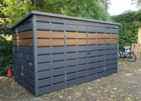 Šiukšlių konteinerių stoginės 205