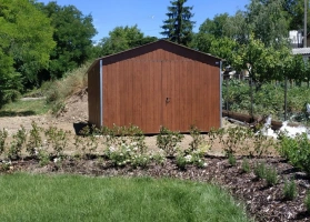 Akrilinės skardos garažų galerija 59