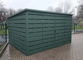 Šiukšlių konteinerių stoginės 102