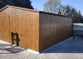 Akrilinės skardos garažų galerija 72