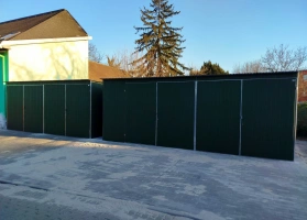 Akrilinės skardos garažų galerija 254
