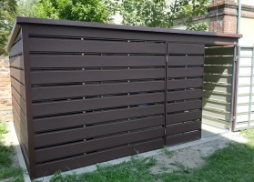 Šiukšlių konteinerių stoginės 322