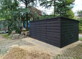 Šiukšlių konteinerių stoginės 498