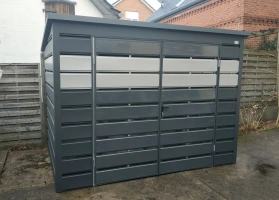 Šiukšlių konteinerių stoginės 260