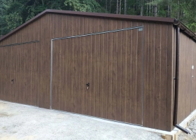 Akrilinės skardos garažų galerija 104