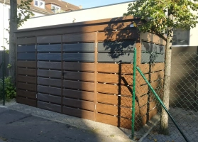 Šiukšlių konteinerių stoginės 191