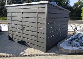 Šiukšlių konteinerių stoginės 164