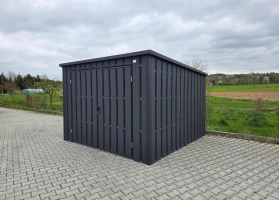 Šiukšlių konteinerių stoginės 460