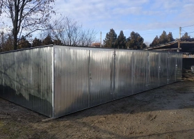 Cinkuotos skardos garažų galerija 40