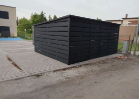 Šiukšlių konteinerių stoginės 496