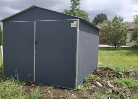 Akrilinės skardos garažų galerija 54