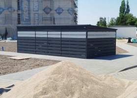 Šiukšlių konteinerių stoginės 514