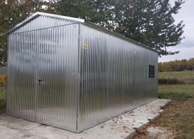 Cinkuotos skardos garažų galerija 32