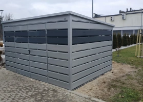 Šiukšlių konteinerių stoginės 88