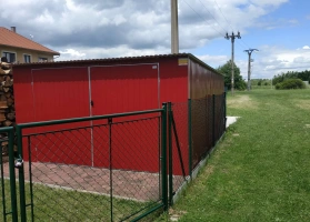 Akrilinės skardos garažų galerija 55