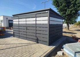 Šiukšlių konteinerių stoginės 525
