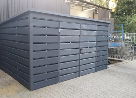 Šiukšlių konteinerių stoginės 197